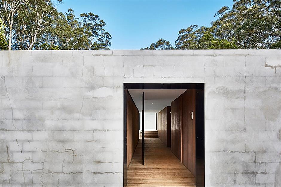 Concrete hideaway, New South Wales, Australia 